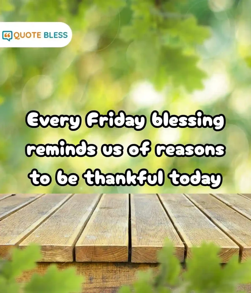 Blessings That Remind Us to Be Thankful