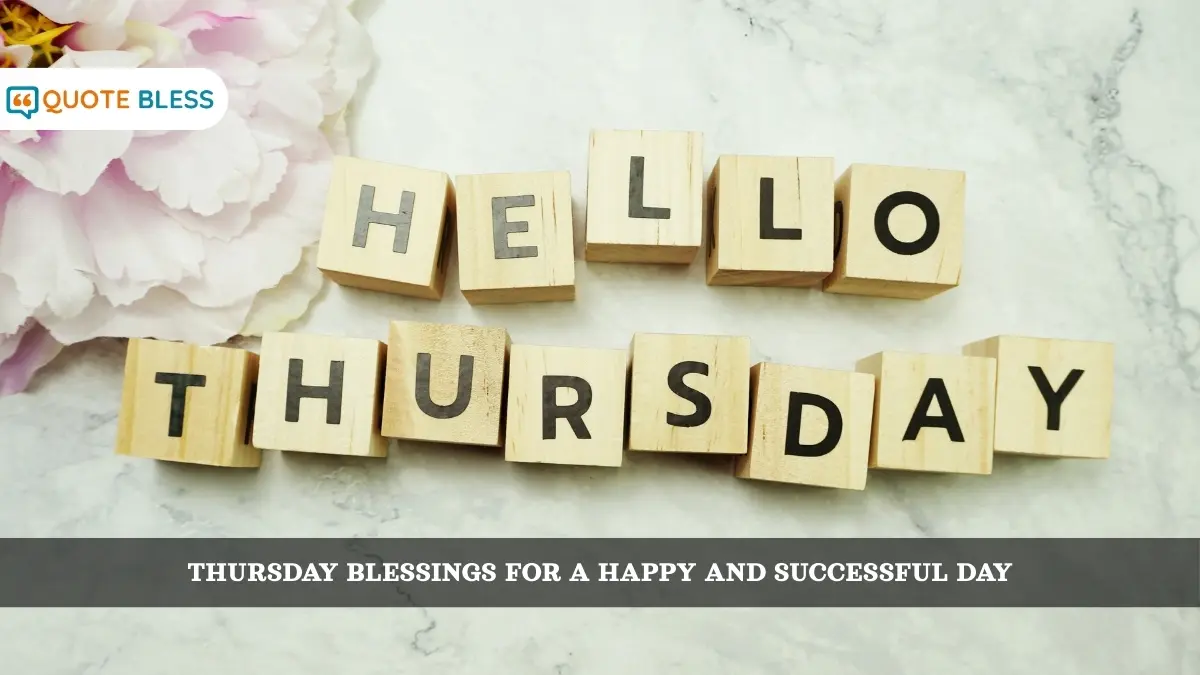 Thursday Blessings for a Happy and Successful Day
