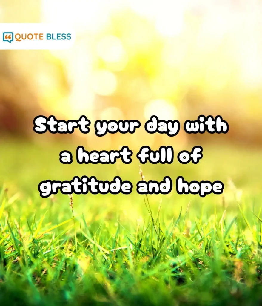 Positive Thoughts to Begin the Day with Joy