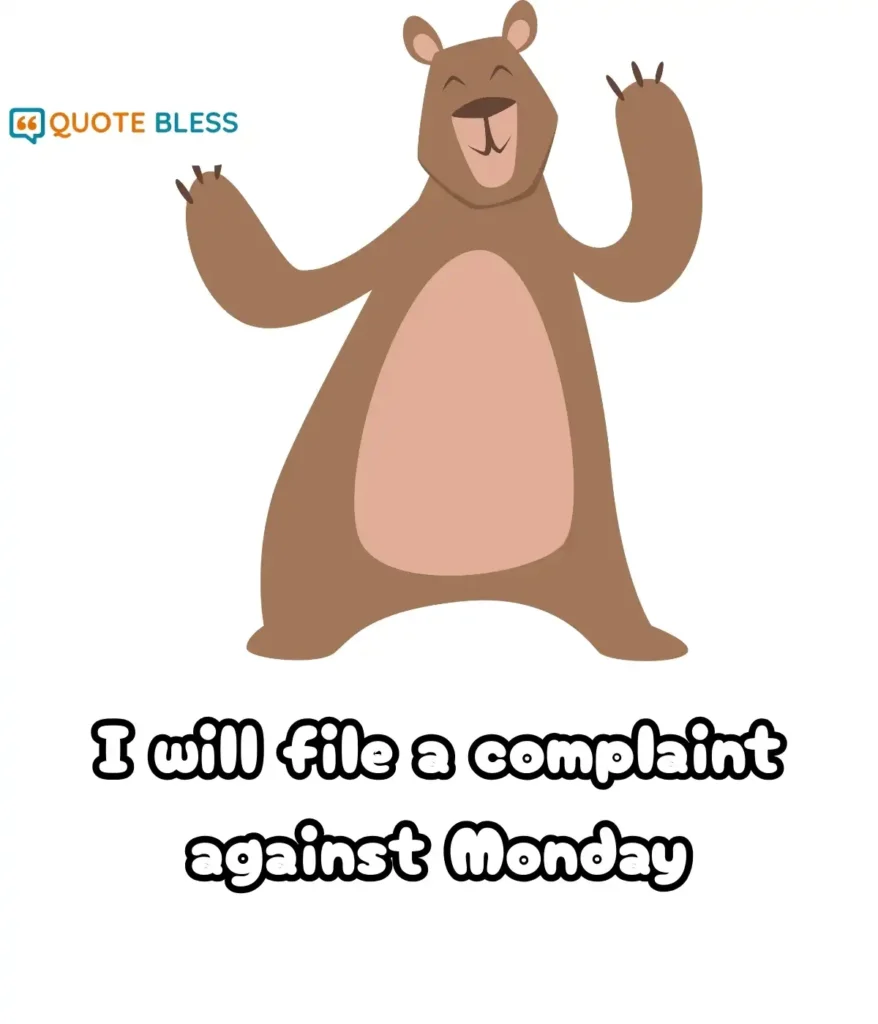 Humor for People Who Dread the Week Start