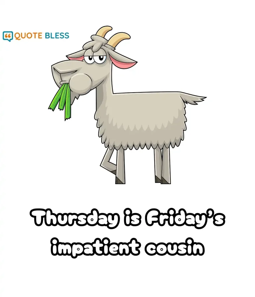 Lighthearted Thursday Greetings to Start the Day