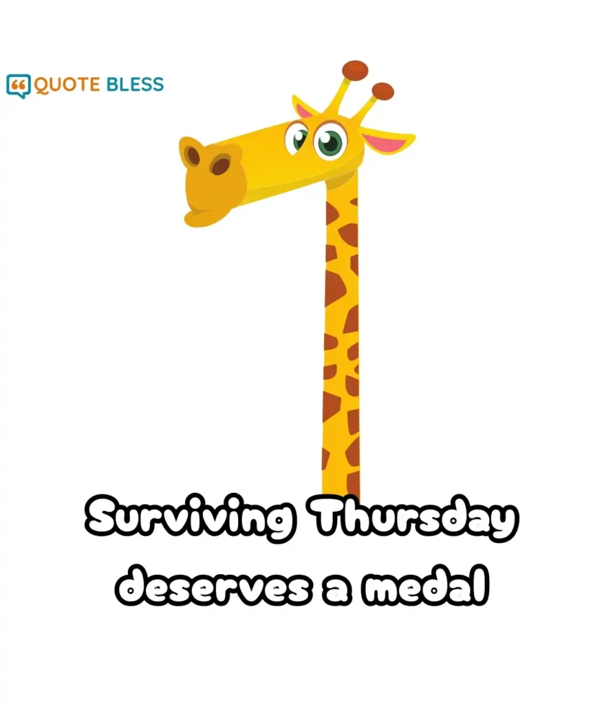 Humorous Thoughts to Get Through Thursday