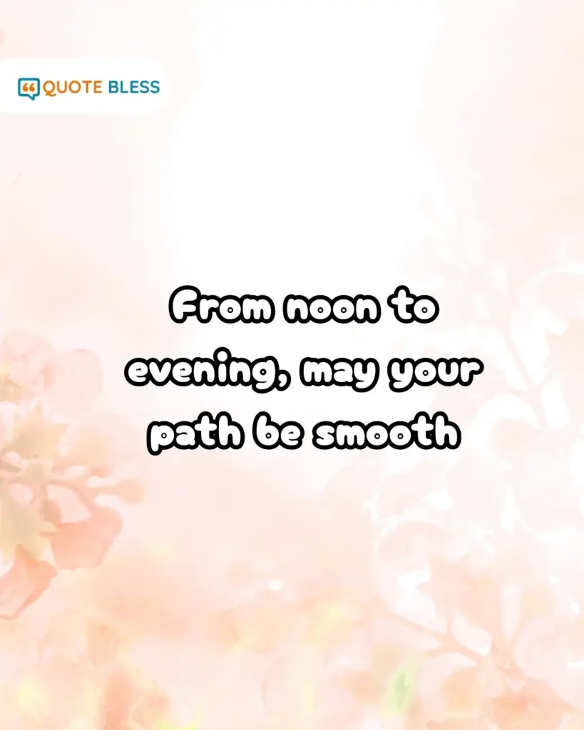 One Line Afternoon Wishes