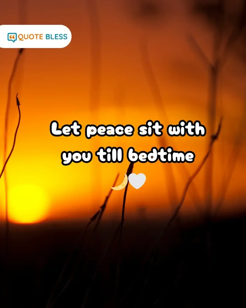 Positive Evening Message Picture for Friends