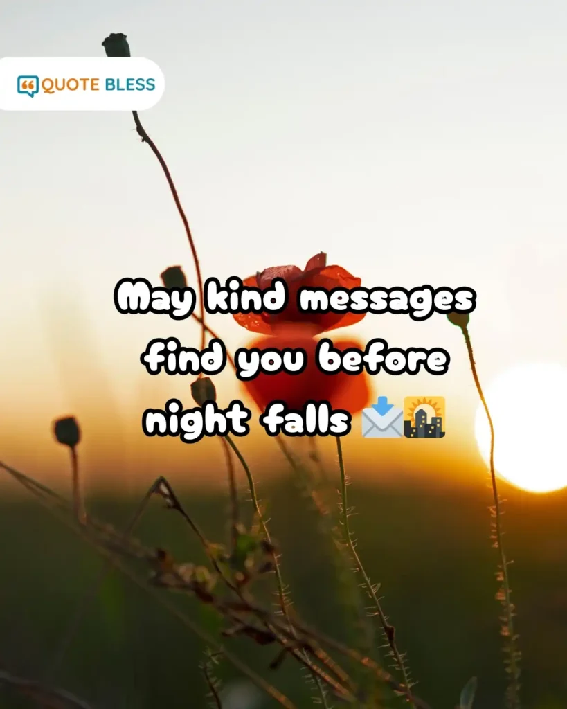 Lovely Good Evening Greeting Image for Sharing