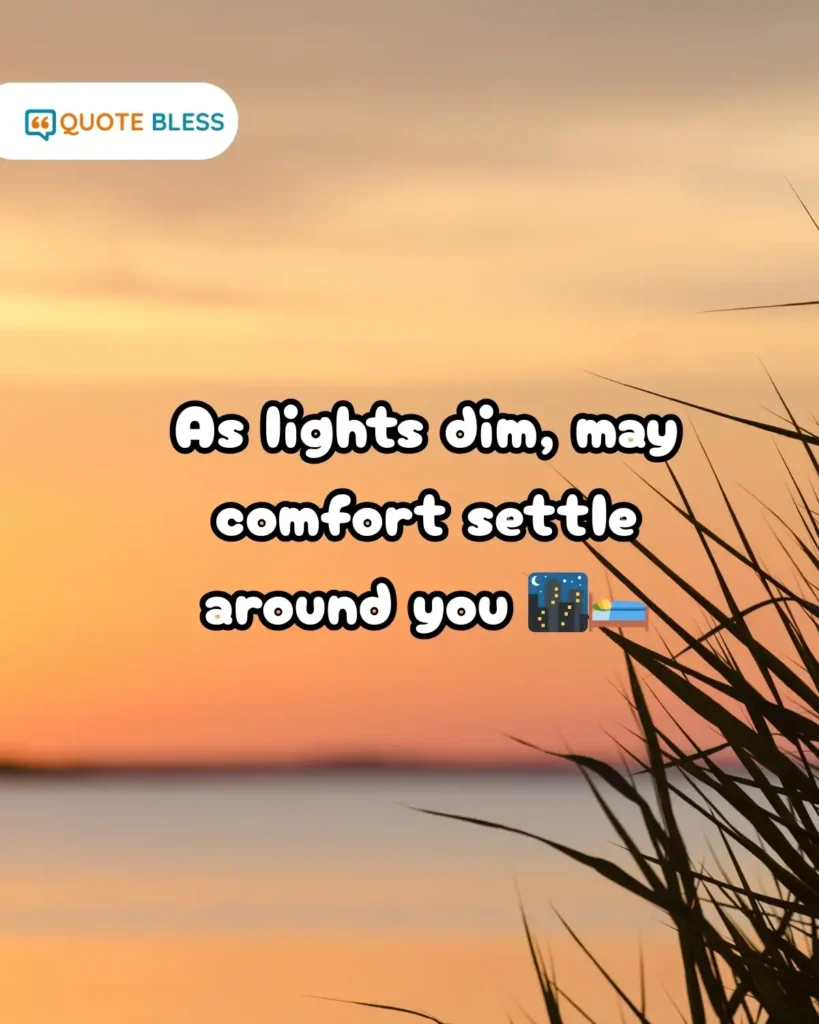 Uplifting Evening Message Image for Instant Sharing