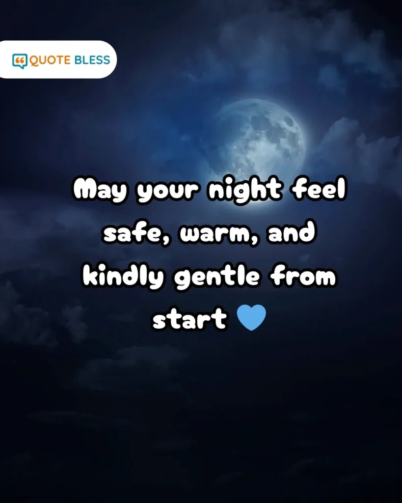Gentle Good Night Messages for Partner