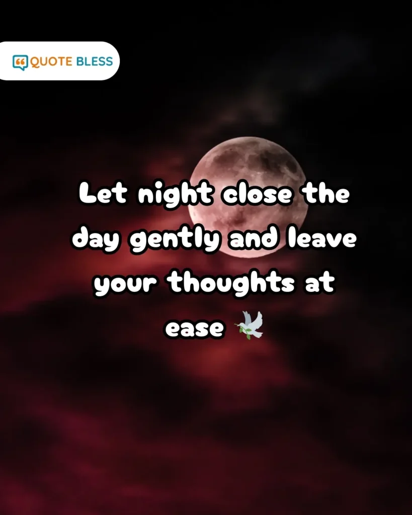 Evening Messages to Reset and Recharge