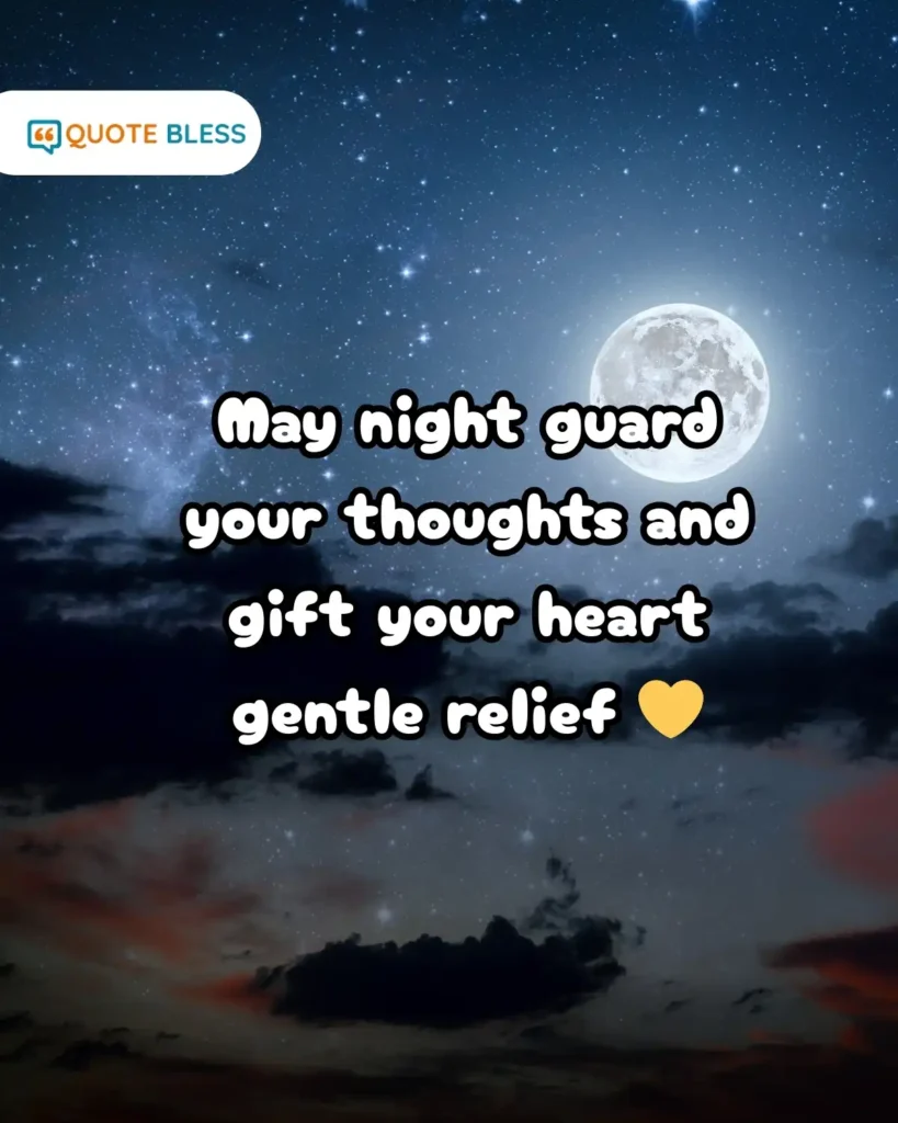 Positive Thoughts and Night Messages Before Sleep