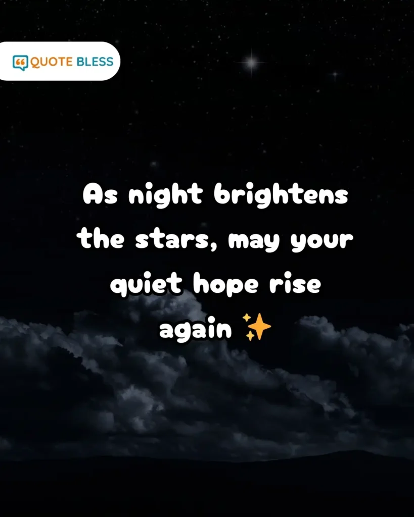 Thoughtful Night Messages During Recovery