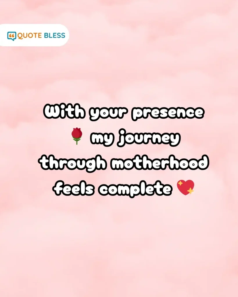 heartfelt daughters day quote about completeness of motherhood