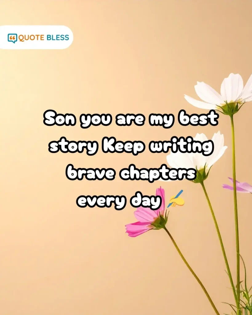 Brave chapters wish for son National Sons Day design