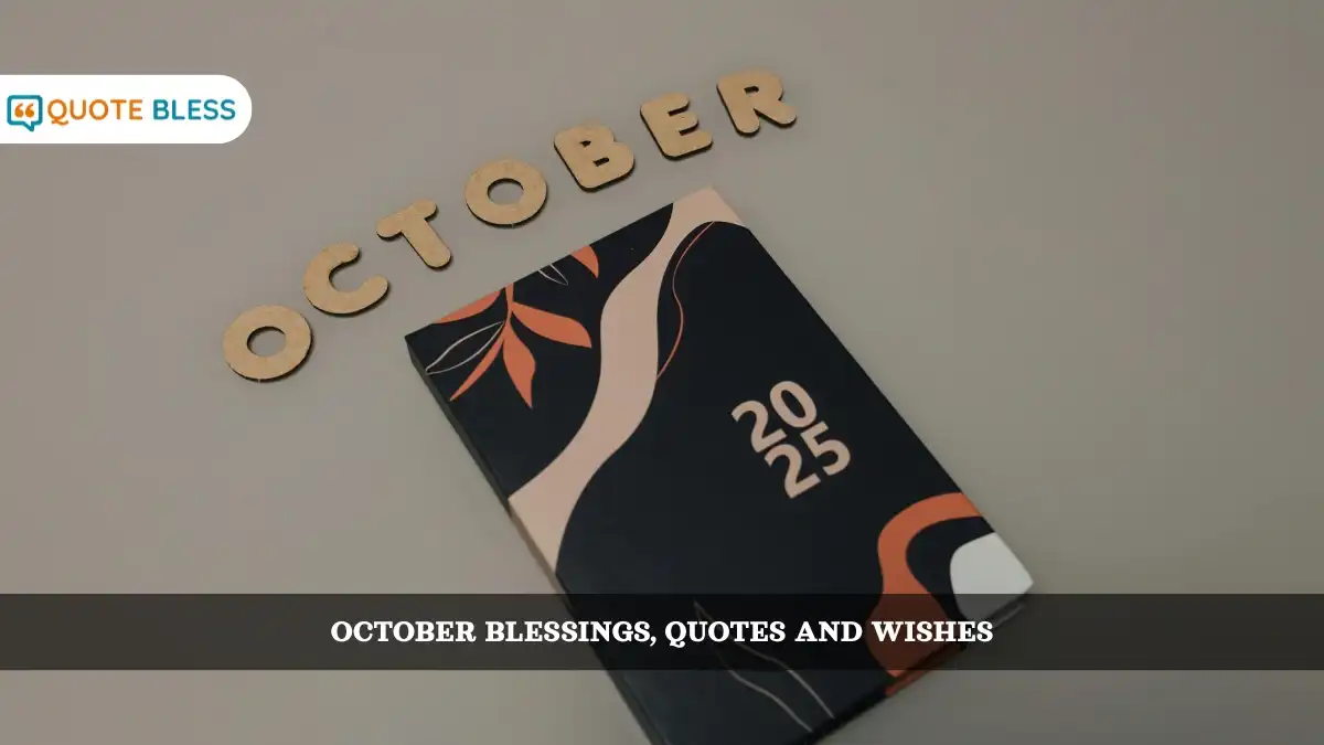 October Blessings, Quotes and Wishes to Start the Month