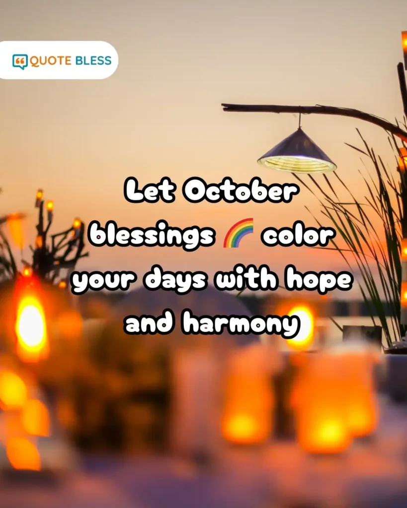 october blessings morning quotes with sunshine