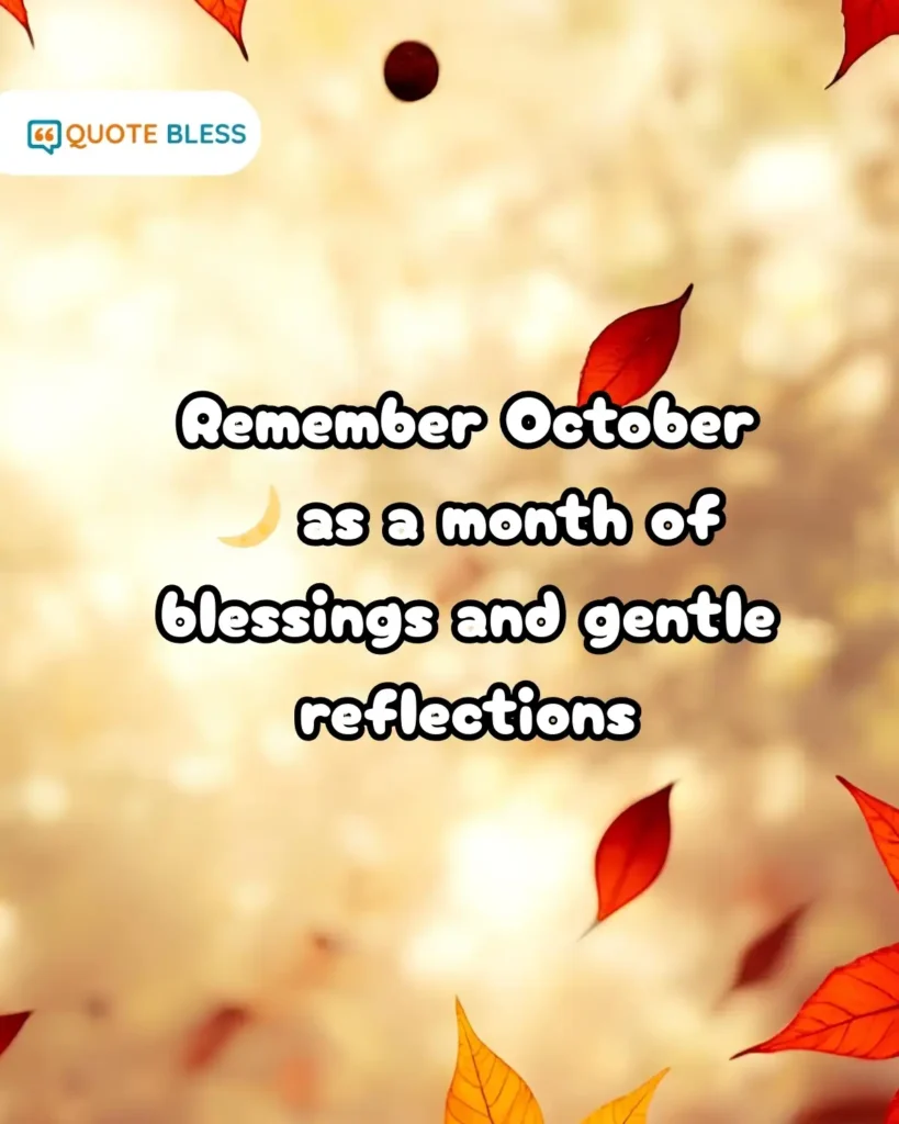 october blessings moon quote gentle reflection