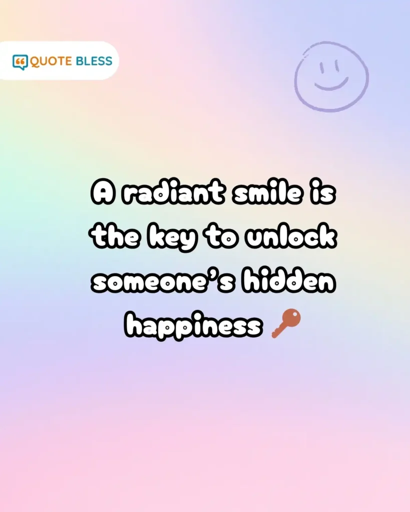 inspirational smile day 2025 message with love