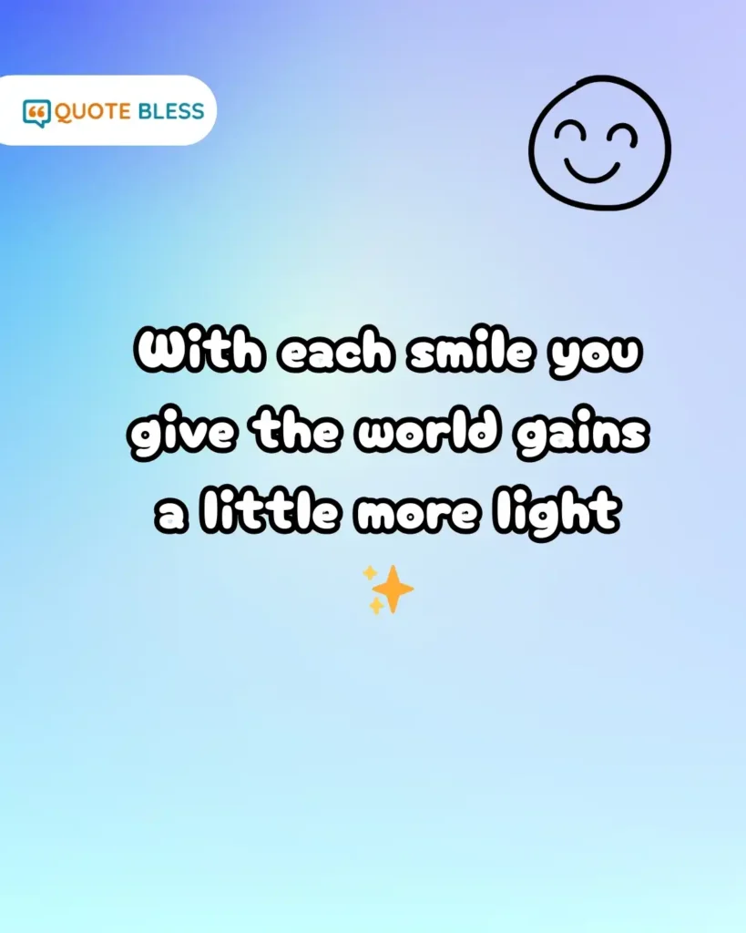 inspirational world smile day 2025 caption
