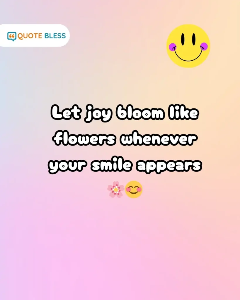 cheerful caption for world smile day 2025