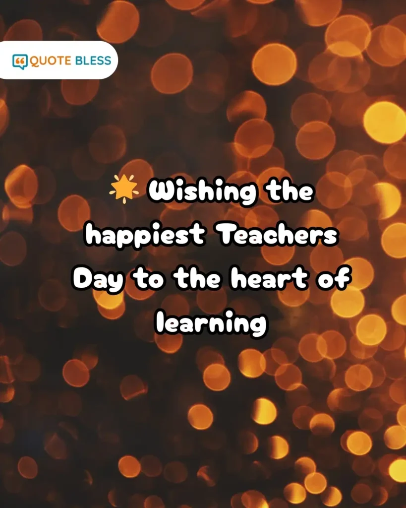 happy teachers day wishes and notes with shining stars