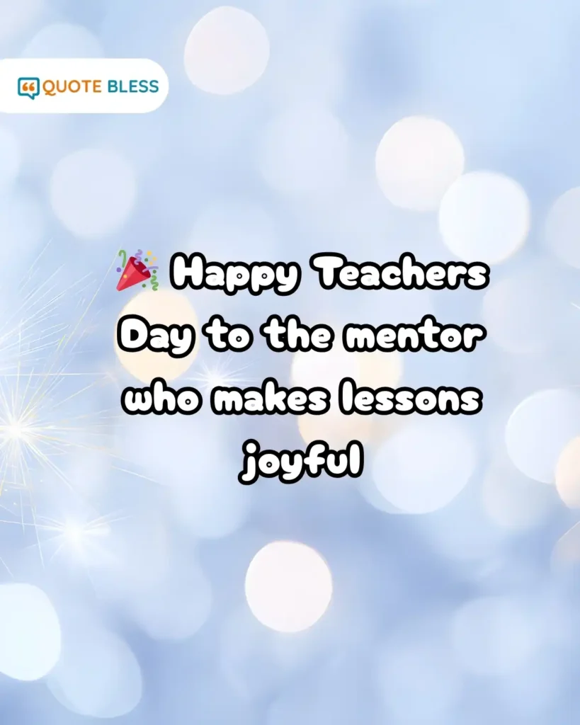 world teachers day wish with celebration background