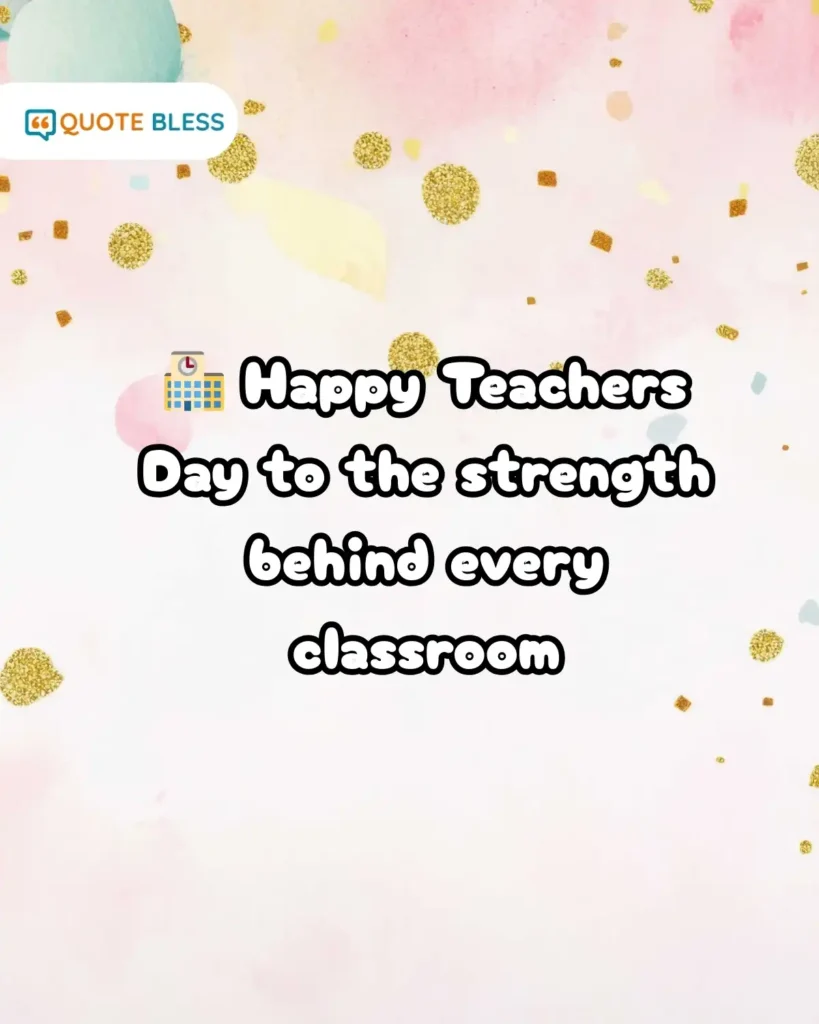 happy teachers day wishes and notes with school background