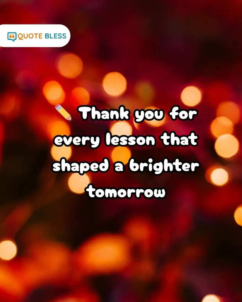 world teachers day thank you note with pencil element