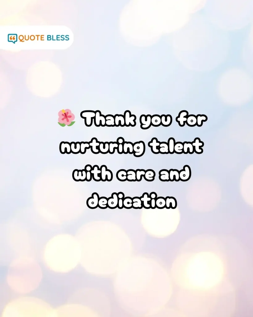 teachers day thank you message with soft flower design