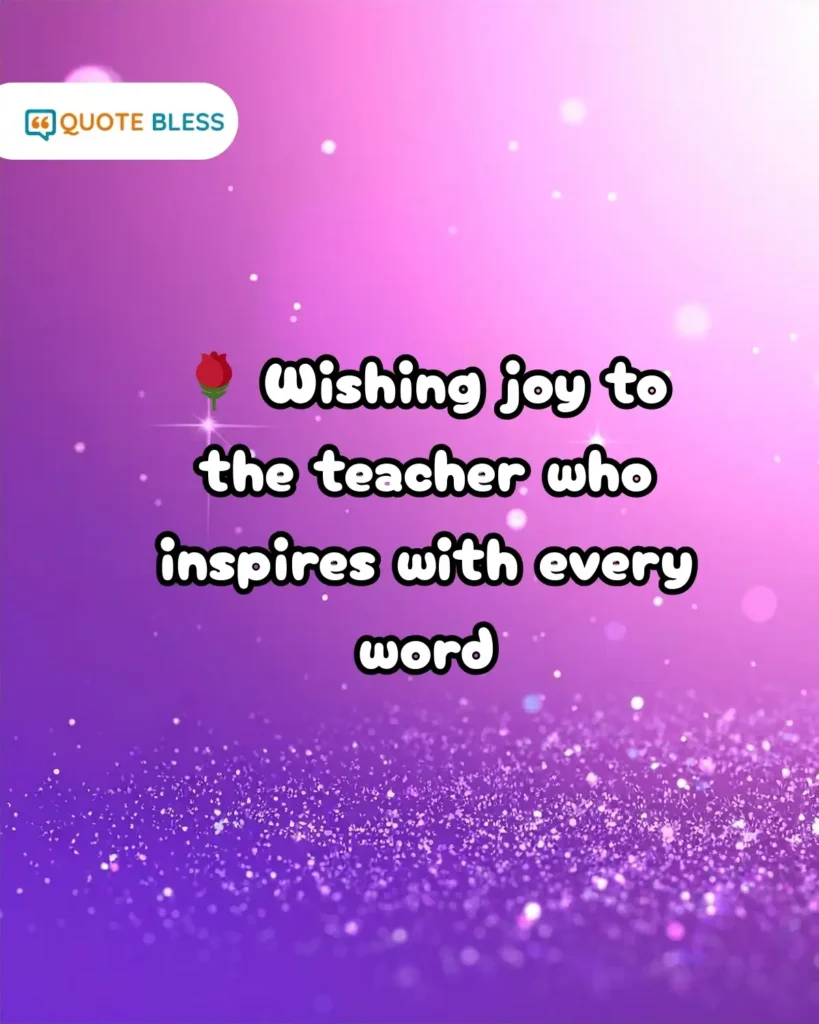 happy teachers day wishes and notes with rose theme