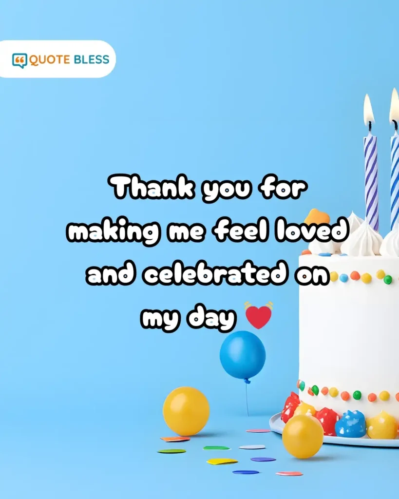 warm and sincere responses to birthday greetings ideas