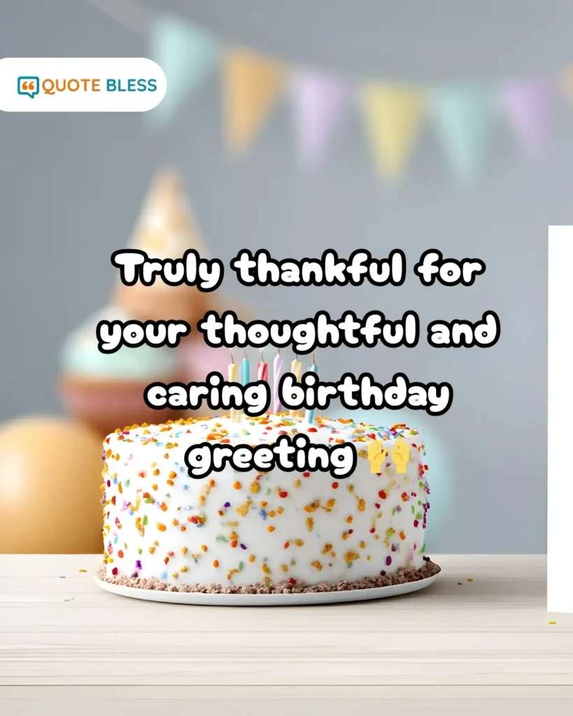 great responses to happy birthday messages with thanks