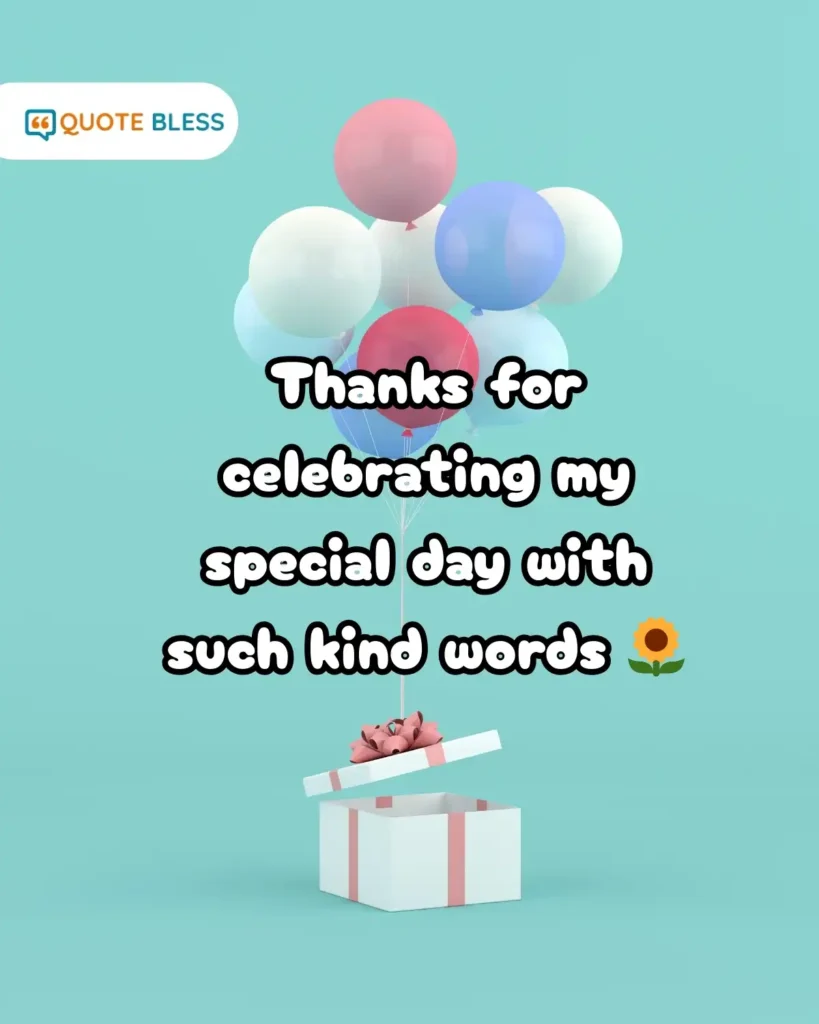 heartfelt birthday reply examples for friends and family