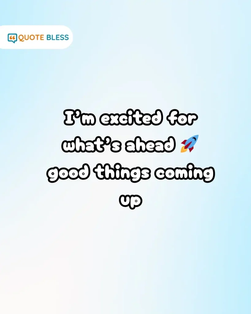 how are you answer excited and energetic