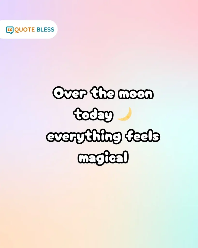 creative how are you answer dreamy tone