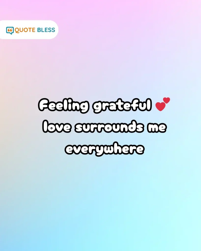 how are you answer with love and gratitude