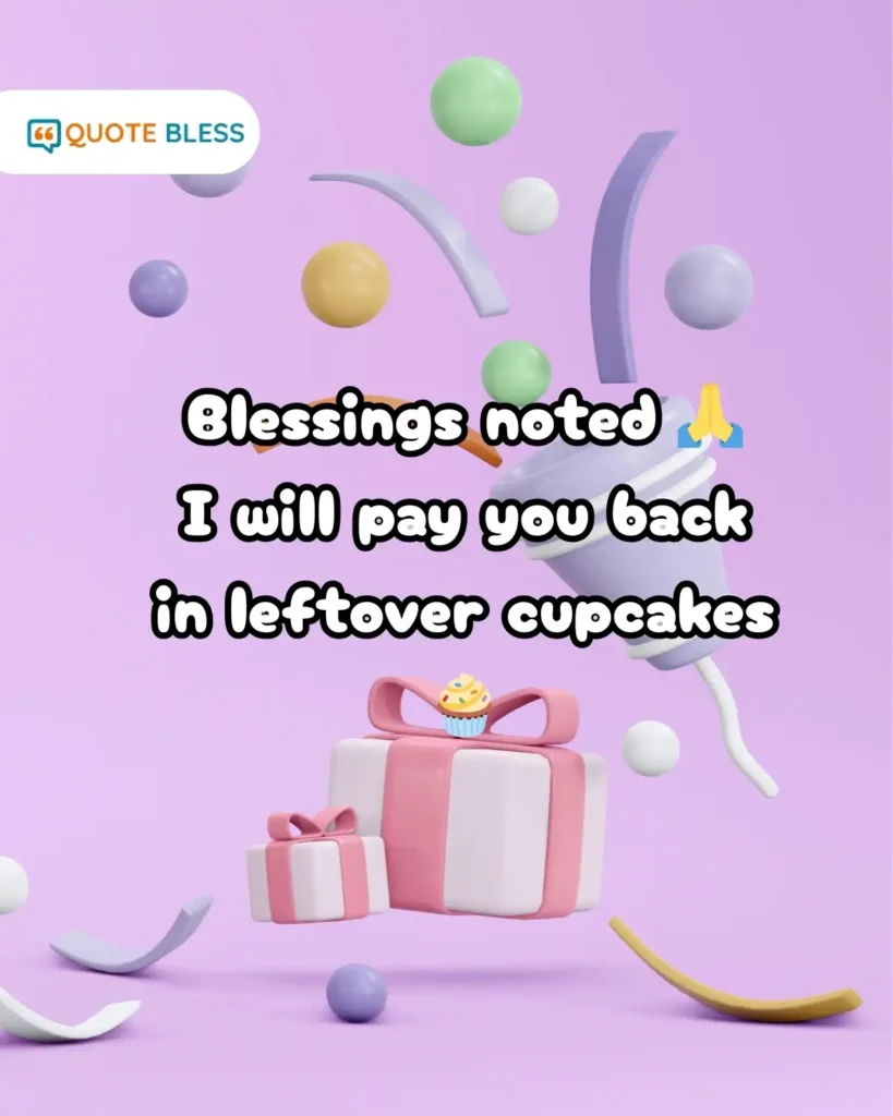 funny thank you birthday message leftover cupcakes