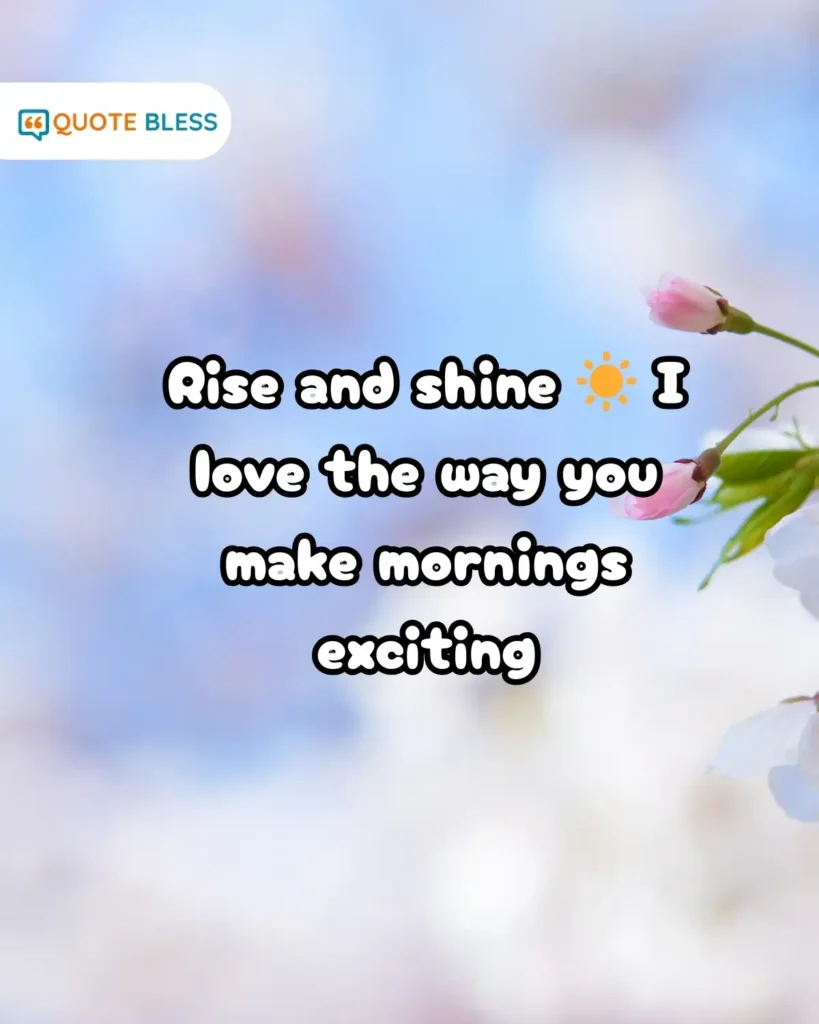 best flirty good morning replies for partner romance