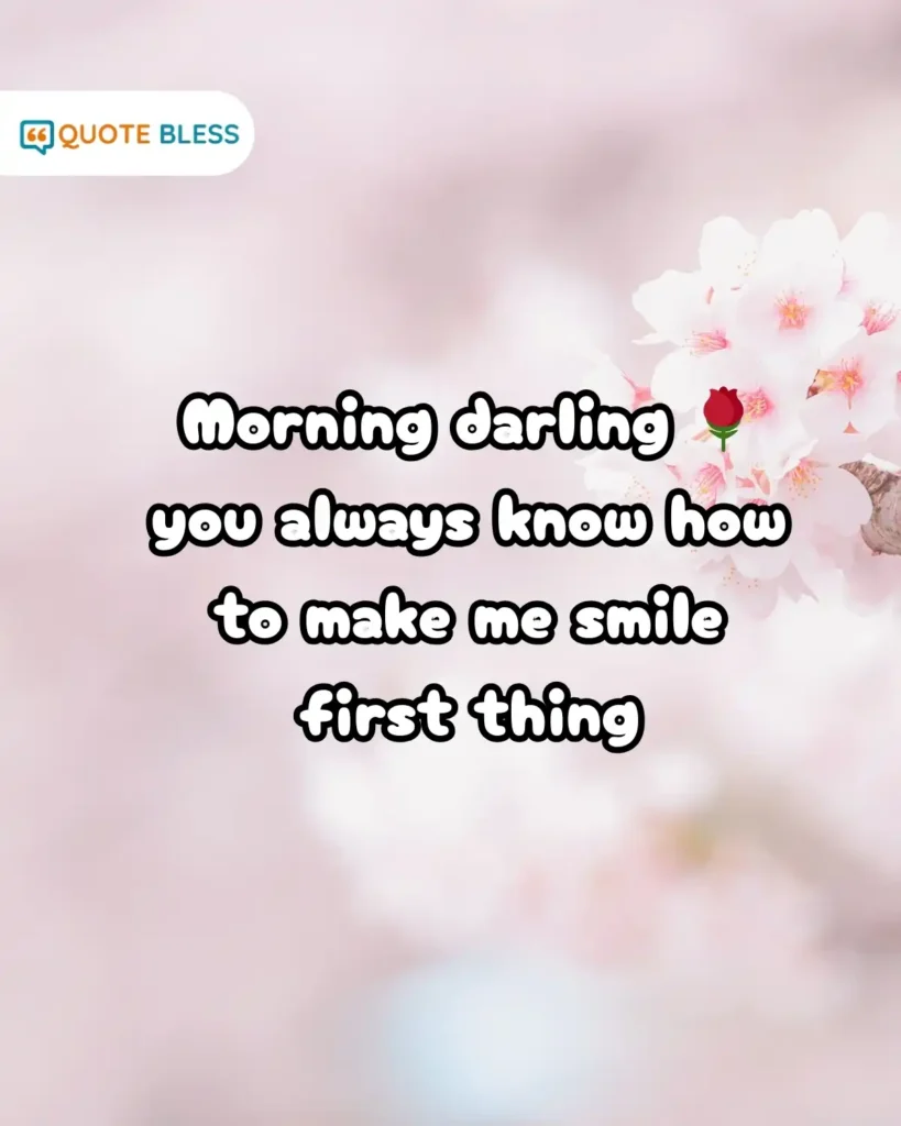 charming flirty good morning replies for couples