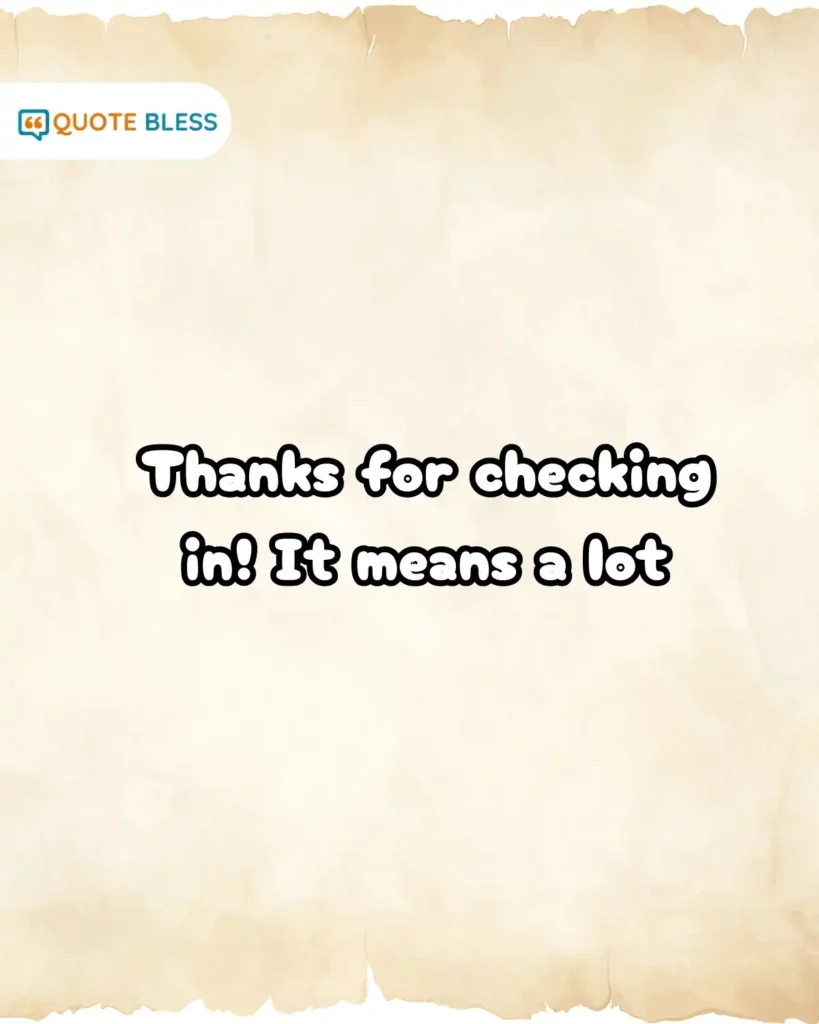 Polite reply to get well soon text message.