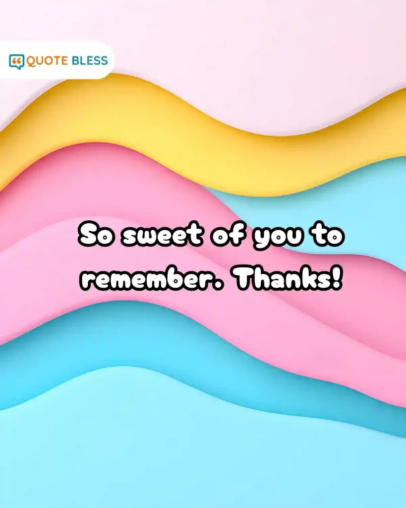 Simple text reply for anniversary wishes