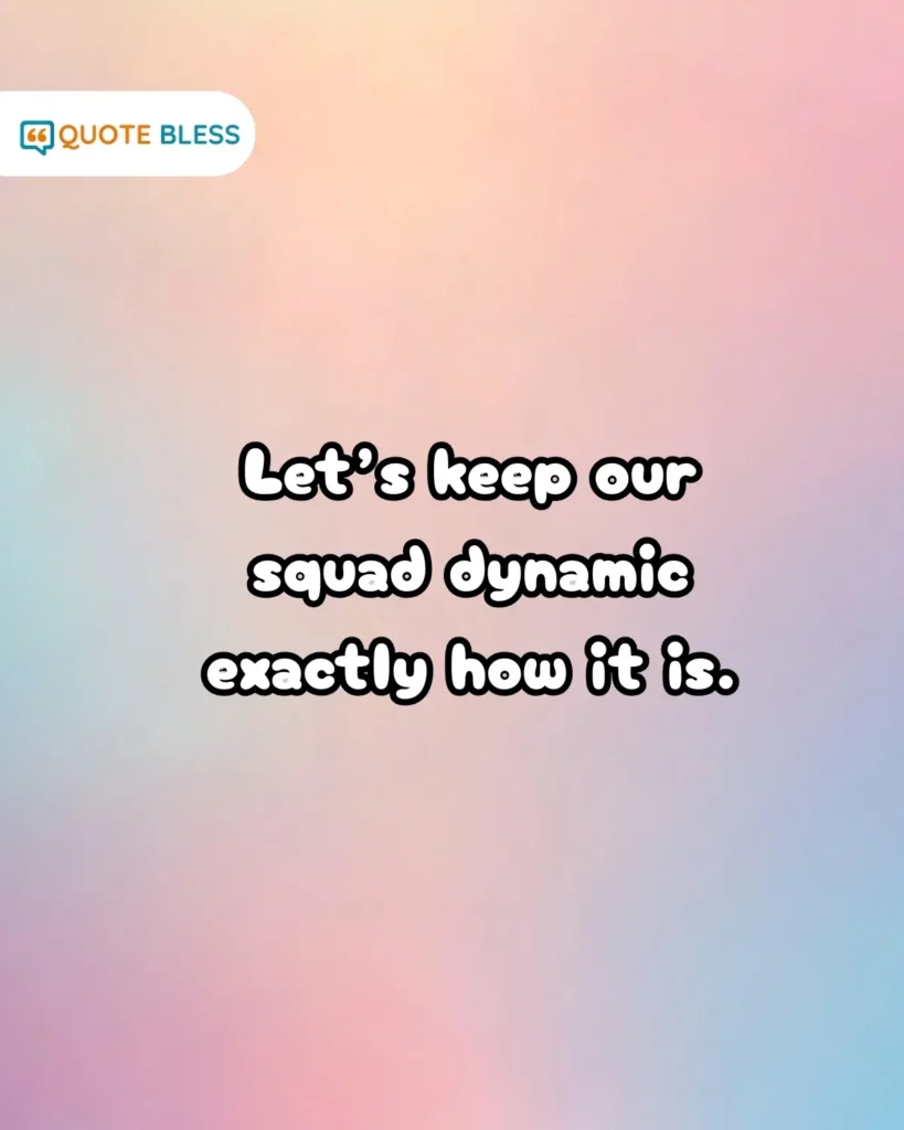 Rejection script for a close friend