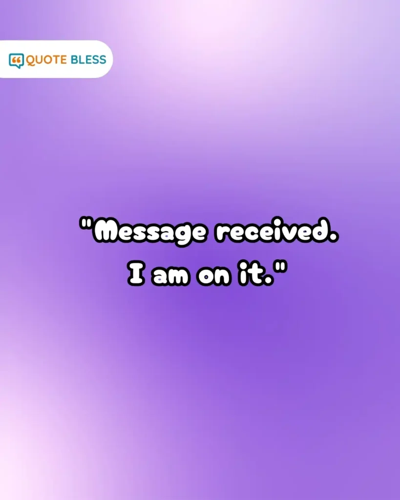 Short professional email response script