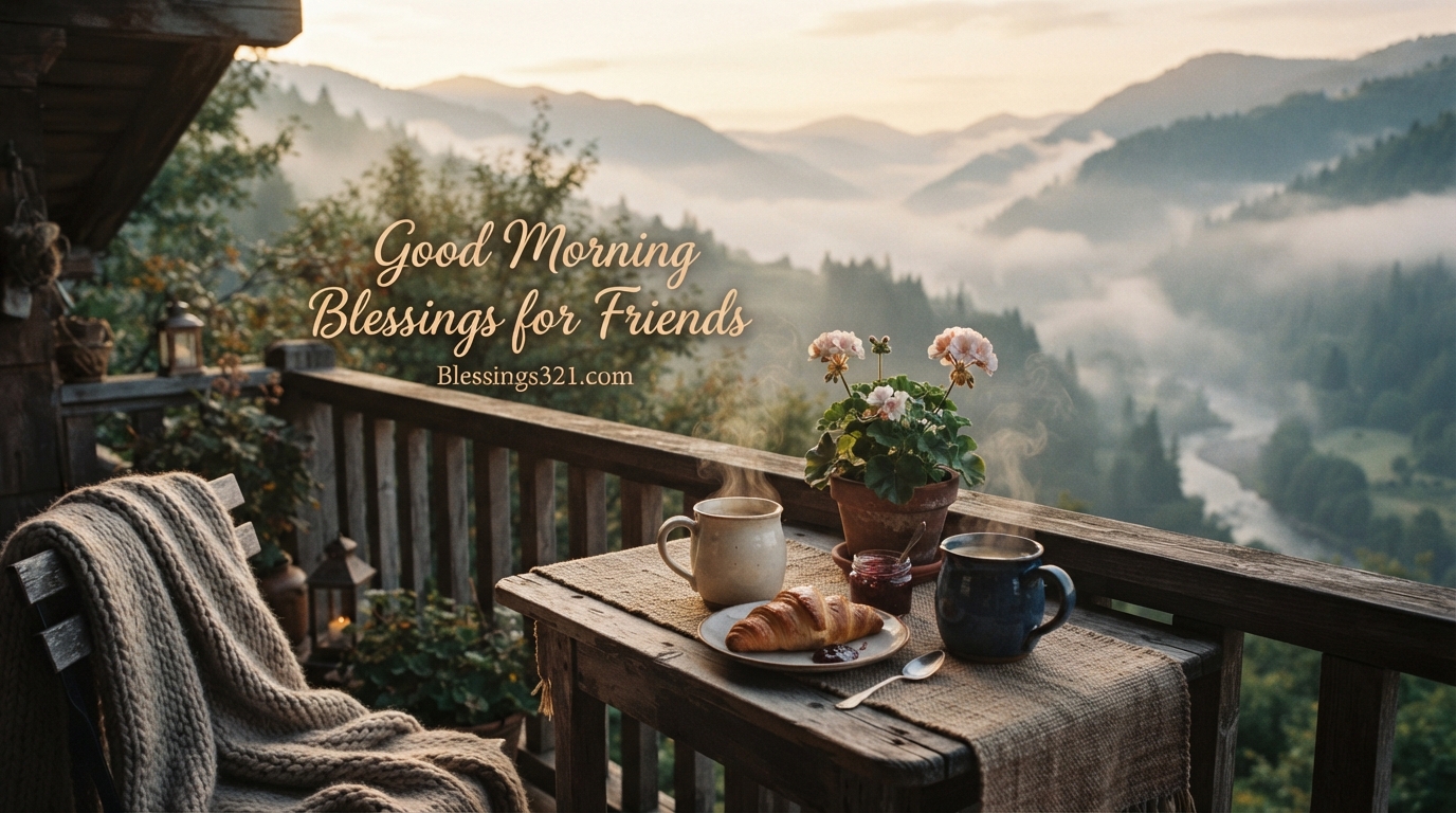 Good Morning Blessings for Friends to Bring Peace and Happiness